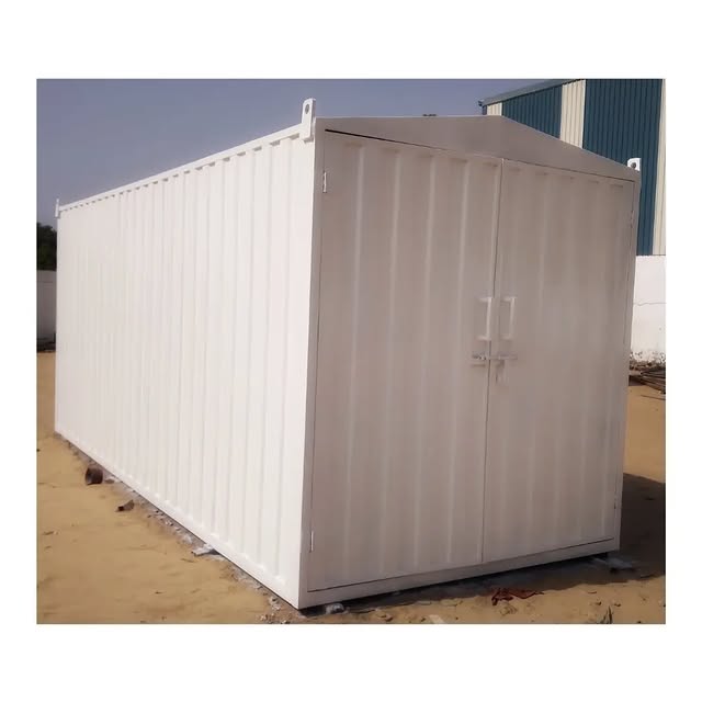 White Storage Cabin