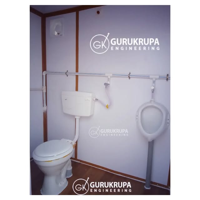 Western Toilet in Container