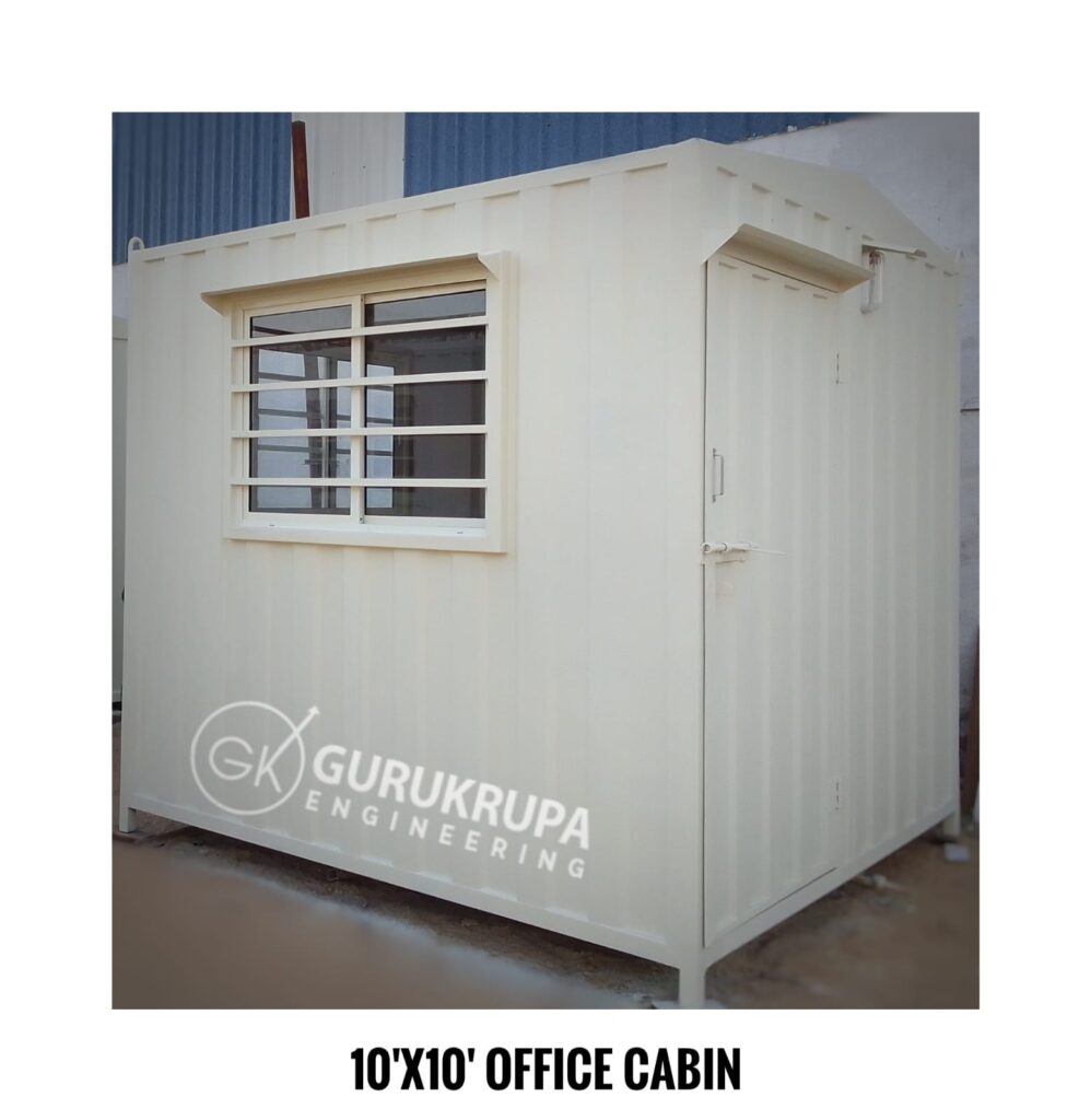 10x10 Office Cabin